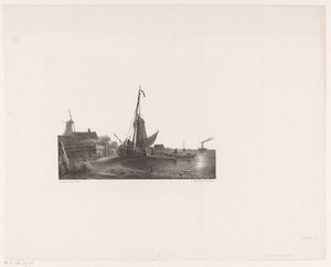Plachetnice na suché zemi od Petrus Paulus Schiedges (I)
