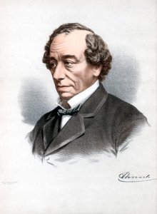 Benjamin Disraeli, 1. hrabě z Beaconsfield, britský konzervativní státník, c1890.