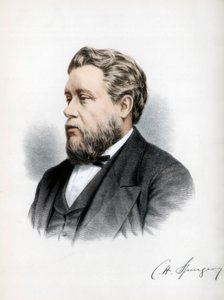 Charles Haddon Spurgeon, britský baptistický kazatel, c1890.