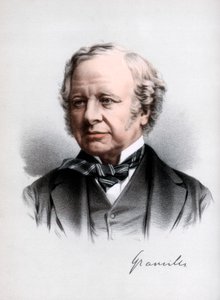 Granville Leveson-Gower, 2. hrabě Granville, britský liberální státník, c1890. od Petter and Galpin Cassell