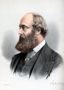 Robert Gascoyne-Cecil, 3. markýz ze Salisbury, britský státník a premiér, c1890. od Petter and Galpin Cassell