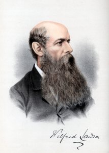 Sir Wilfrid Lawson, britský politik a bojovník za střídmost, c1890. od Petter and Galpin Cassell