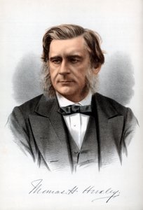 Thomas Henry Huxley, anglický biolog, c1890. od Petter and Galpin Cassell