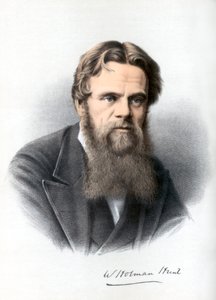 William Holman Hunt, britský malíř, c1890.