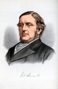William Vernon Harcourt, britský liberální státník, c1890. od Petter and Galpin Cassell