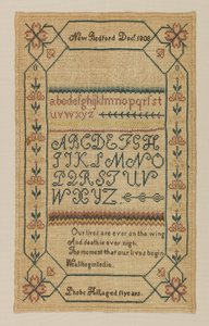 Sampler od Phebe Hill