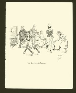 Ilustrace pro Phila Mayse Gutter-Snipese od Phil May