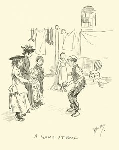 Ilustrace pro Phila Mayse Gutter-Snipese od Phil May