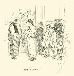 Ilustrace pro Phila Mayse Gutter-Snipese od Phil May