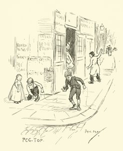 Ilustrace pro Phila Mayse Gutter-Snipese od Phil May