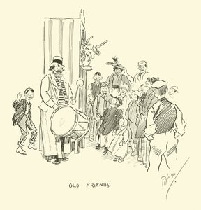 Ilustrace pro Phila Mayse Gutter-Snipese od Phil May