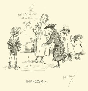 Ilustrace pro Phila Mayse Gutter-Snipese od Phil May