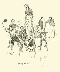 Ilustrace pro Phila Mayse Gutter-Snipese od Phil May