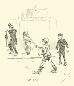 Ilustrace pro Phila Mayse Gutter-Snipese od Phil May