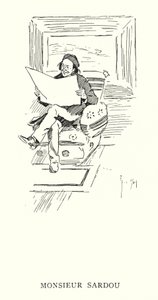 pan Sardou (litho) od Phil May