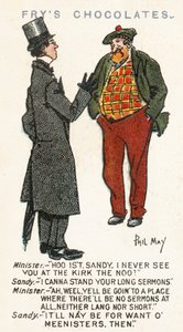 Skica Phila Maye (barevná litografie)