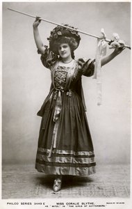 Slečna Coralie Blythe jako Mitzi, c1908. od Philco Publishing Company