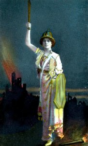 Zena Dare 1887-1975, anglická zpěvačka a herečka, 1908. od Philco Publishing Company