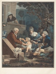 Otcovské radosti od Philibert-Louis Debucourt