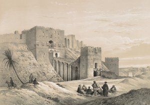 Citadela v Aleppu od Philibert Joseph Girault de Prangey
