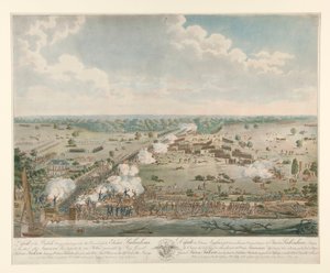 Porážka britské armády (bitva o New Orleans) od Philibert Louis Debucourt