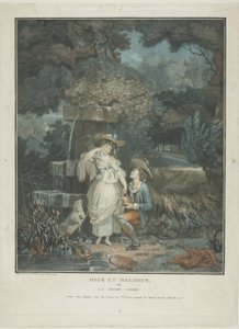 Štěstí a smůla od Philibert Louis Debucourt