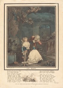 Ruka od Philibert Louis Debucourt