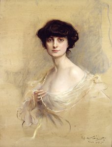 Anna de Noailles (1876-1933) 1913 (olej na plátně)