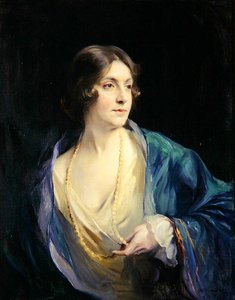Marjory (Tiny) Heaton Ellis, Lady Forteviot od Philip Alexius de Laszlo