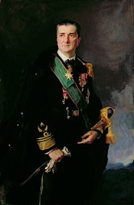 Miklos Horthy de Nagbanya (olej na plátně)