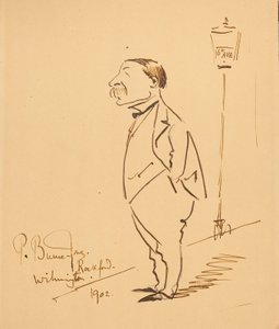 Karikatura Samuela Bancrofta
