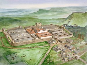 Housesteads Roman Fort, 2. století, c1990-2010