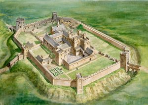 Starý hrad Sherborne, Dorset