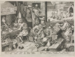 Alchymista od Philip Galle