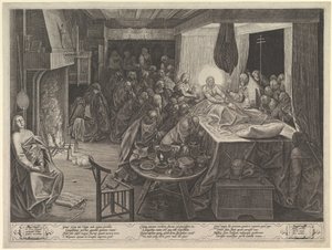 Smrt Panny, 1574. od Philip Galle