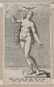 Pravda, z Prosopographia, ca. 1585-90, ca. 1585-90. od Philip Galle
