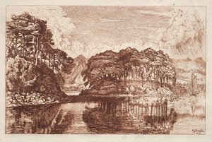 Jezero, 1875. od Philip Gilbert Hamerton