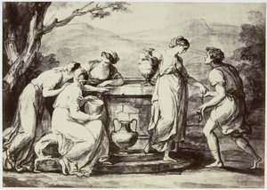 A. Kauffman, Rebecca u zdi od Philip Henry Delamotte