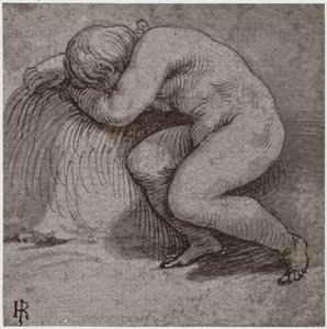Giulio Romano, Spící dítě od Philip Henry Delamotte