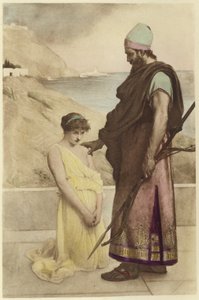 Vězeň kopí a šípů od Philip Hermogenes Calderon