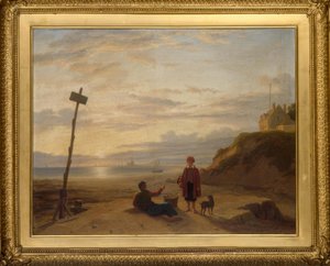 Ph. H. Rogers, Oyster boys diskutující o ranním úlovku.../ 1835 od Philip Hutchins Rogers