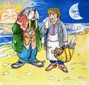 Alenka v zrcadle od Philip Mendoza