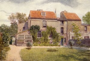 Sandford Manor House ze zadní zahrady, 1898