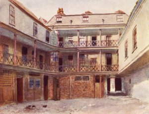 Swan with Two Necks Inn, Carter Lane, 1894 od Philip Norman