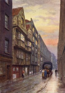 Wych Street, Strand, při pohledu na severozápad, 1901