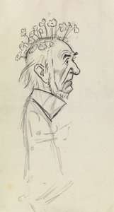Karikaturní portrét Gladstone od Philip William May