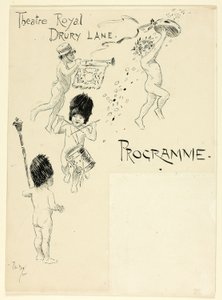 Program Theatre Royal Drury Lane od Philip William May