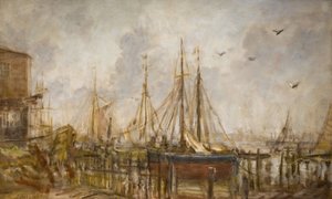 Loděnice, Shoreham, Sussex, 1926. od Philip Wilson Steer
