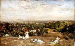 Děti si hrají, Ludlow Walks od Philip Wilson Steer