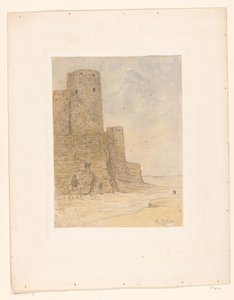 Hrad v poušti Les remparts de Salladin (původní název) od Philip Zilcken (signed by artist)